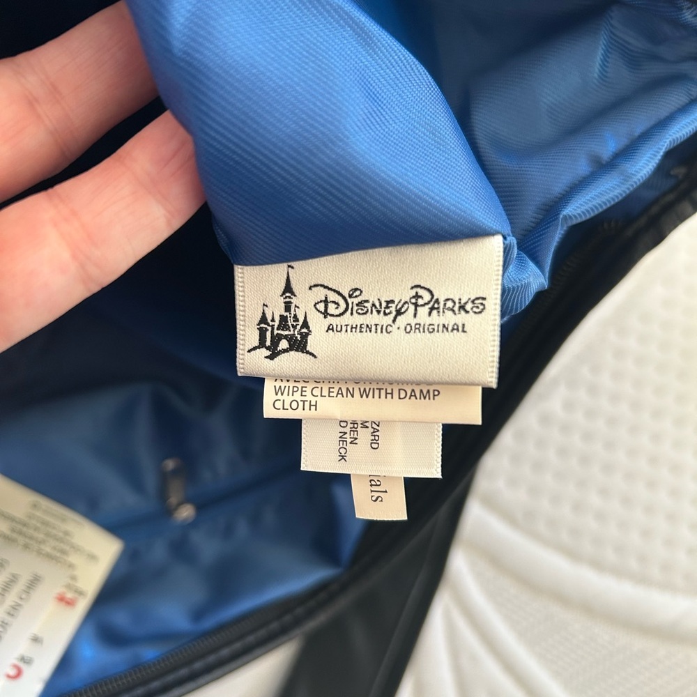 NWT Disney Herringbone Tote Bag with Mickey charm - Picture 4 of 11